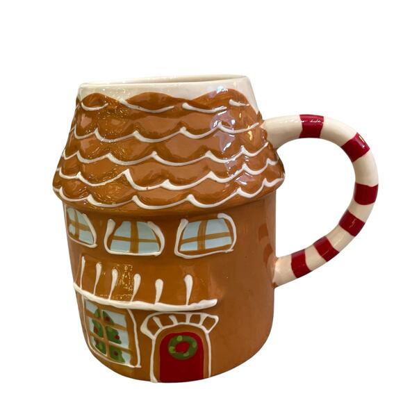 Target Wondershop Gingerbread House Mug 15oz Christmas 2024 Cocoa Coffee NEW - Picture 7 of 10